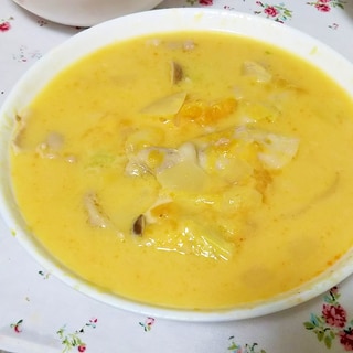 簡単カボチャのポタージュスープ